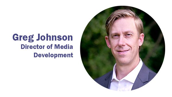 Headshot of Greg Johnson, Produce Blue Book's Director of media development.