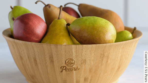 pear fruit bowl