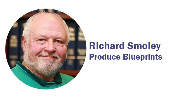 Richard Smalley creates blueprints