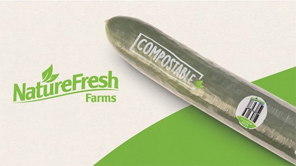 naturefresh compostable cucumber