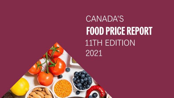 canada food price report