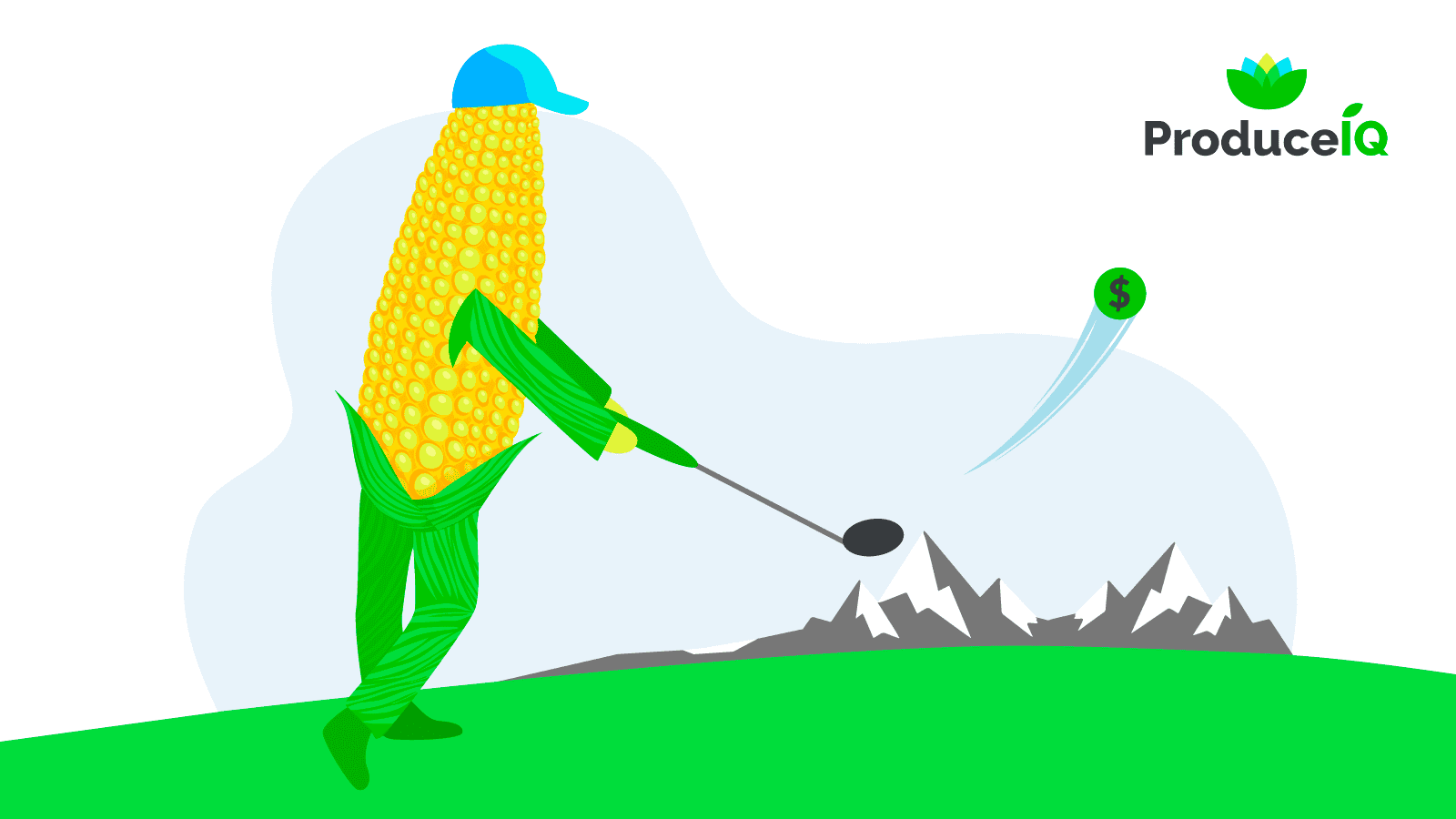 Corn_Playing_golf