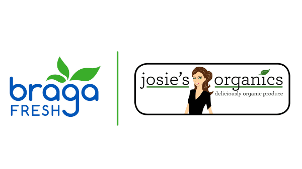 Braga Fresh and Josie's Organics logos