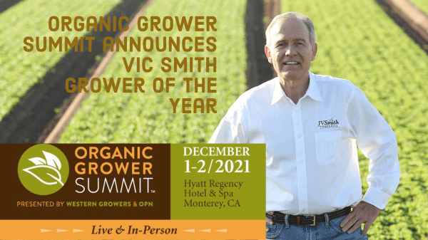 Organic Grower Summit Final Banner- Vic Smith
