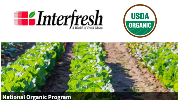 Interfresh- Organic Program Final Banner