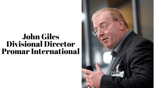 Headshot of John Giles, Divisional Director of Promar International.