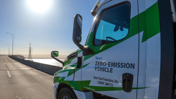sysco electric truck