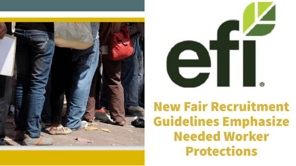 EFI Support Fair Recruitment Initiative