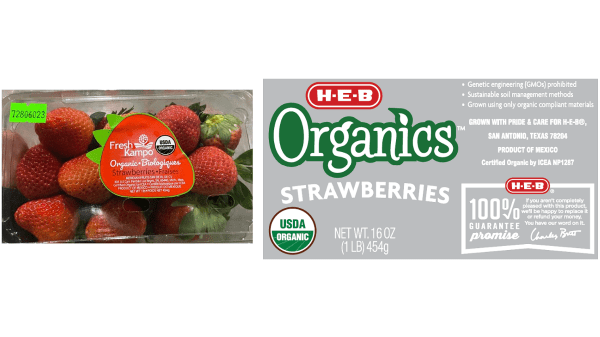 strawberry hepatitis outbreak labels
