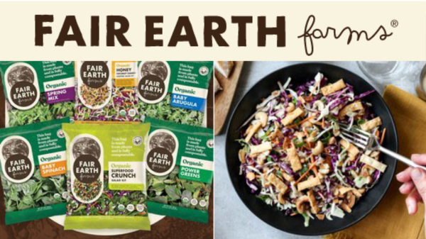 Fresh Prep, LLC Debuts Fair Earth Farms, a Compostable, Sustainable New Line of Organic Salad Kits