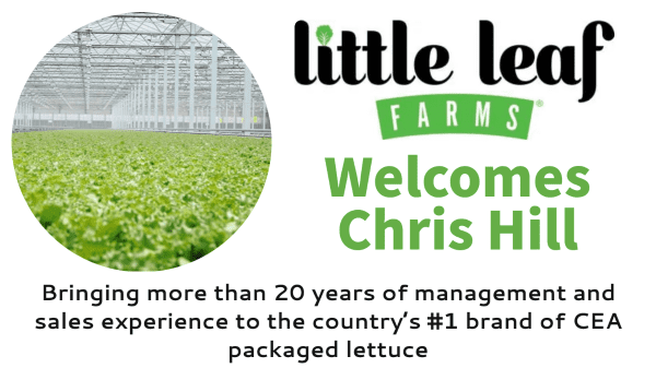 Little Leaf Farms Hires New SVP- Sales