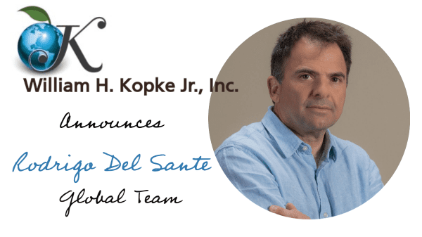 William H. Kopke Jr., Inc. Adds Rodrigo Del Sante to its Global Team