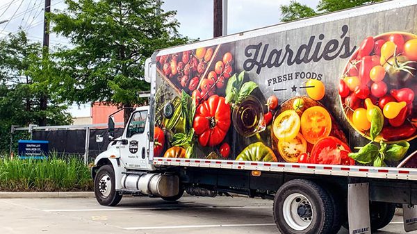 hardie's fresh foods truck