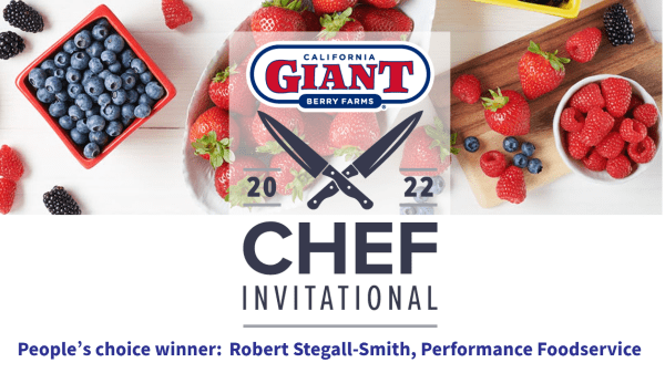 California Giant Berry Farms Announces 4th Annual Chef Invitational Finalists
