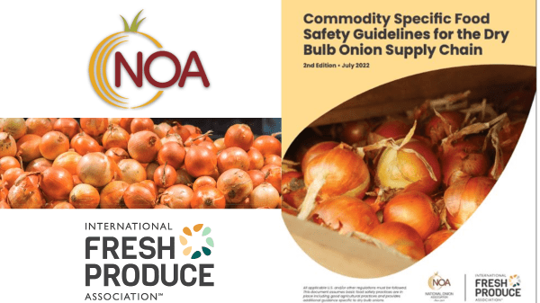 Dry bulb onion industry introduces updated food safety best practices document and announces webinar