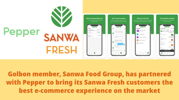 Sanwa Food Group Strengthens Wholesale Distribution Business Using Pepper’s Platform