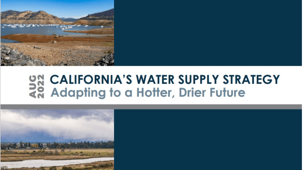 california water supply strategy