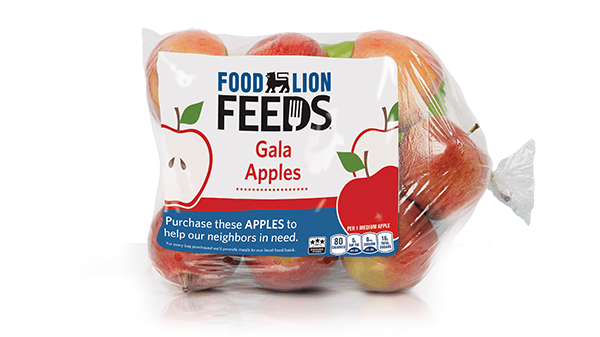 2022 food lion apple bag