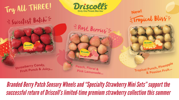 Driscoll’s Summer of Sweetness Brings Fresh Brand Marketing Launches