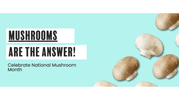 national mushroom month