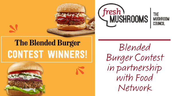 Winners Unveiled in Mushroom Council's Blended Burger Contest