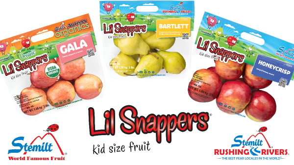 Stemilt’s Lil Snappers® Opens Opportunities for Small Size Apples and Pears