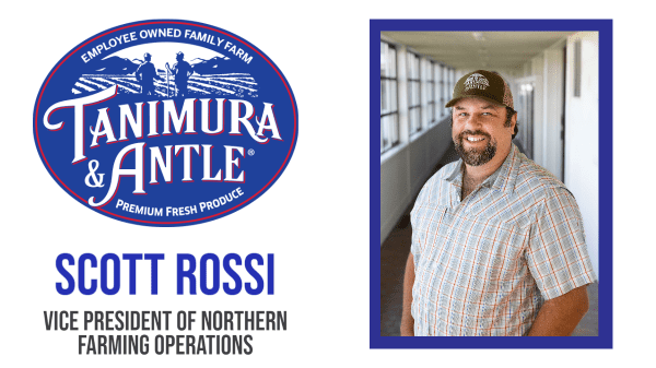 Scott Rossi Promoted to VP of Northern Farming Operations
