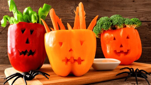 halloween veggies