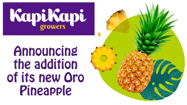 Kapi Kapi Growers Adds Oro Pineapples to Product Offerings