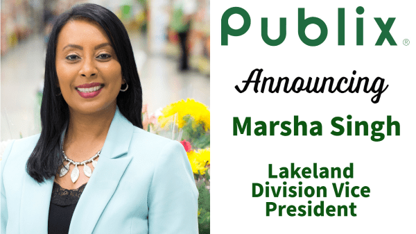 Publix Lakeland Division vice president to retire; new vice president announced