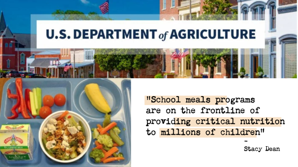 USDA Invests $50 Million for Schools & Food Industry to Work Together to Strengthen School Meals