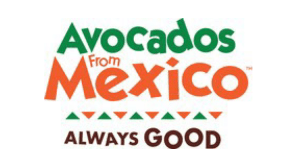 Avocados from Mexico logo with always good slogan.
