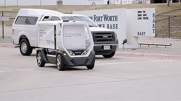 clevon autonomous delivery