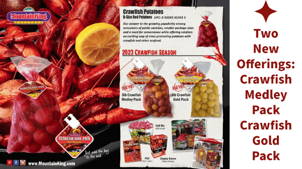 MountainKing Expands Crawfish Offerings With Two New Boil-in-Bag Packs