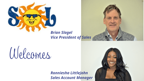 Sol Group Marketing Welcomes Brian Slagel as New VP of Sales & Sales Account Manager Ronniesha Littlejohn