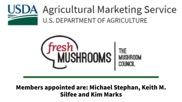 USDA announces appointments to The Mushroom Council
