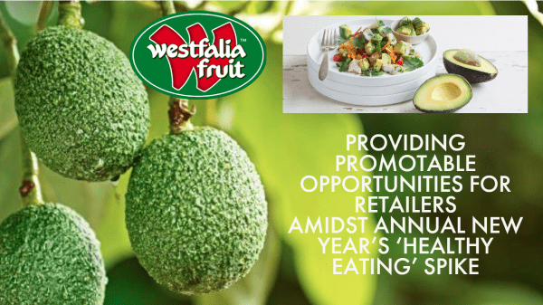 Westfalia Fruit Provides Promotable Opportunities For Retailers Amidst Annual New Year's ‘Healthy Eating’ Spike