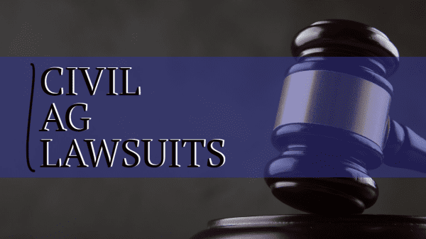 blue book civil ag lawsuits