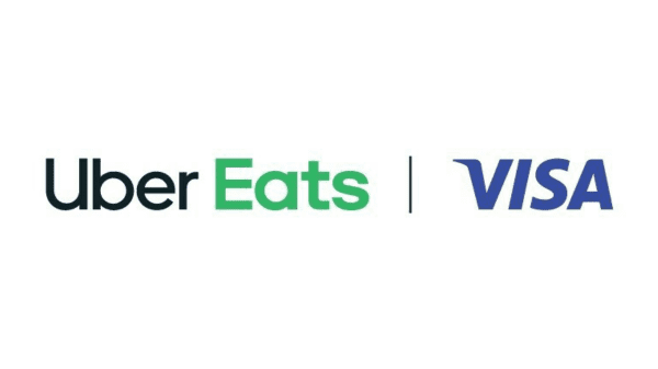 uber eats visa logos
