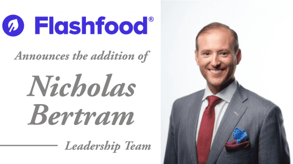 Flashfood Appoints Grocery Industry Veteran Nicholas Bertram as President and CEO