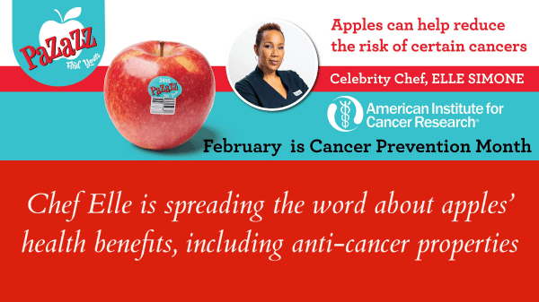 Pazazz Apple and America's Test Kitchen Partner During National Cancer Prevention Month
