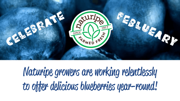 Naturipe Farms just announced the launch of their sixth FeBLUEary campaign