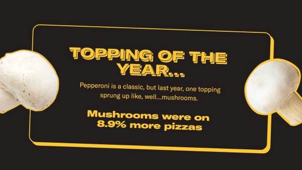 slice pizza mushrooms