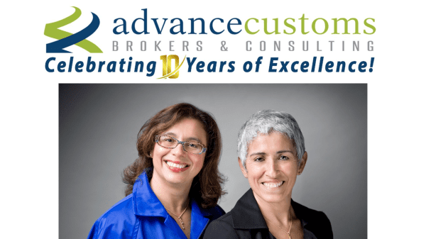 Advance Customs Brokers marks 10-year anniversary