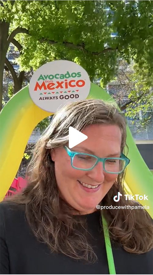 produce with pamela tiktok avocados from mexico sxsw