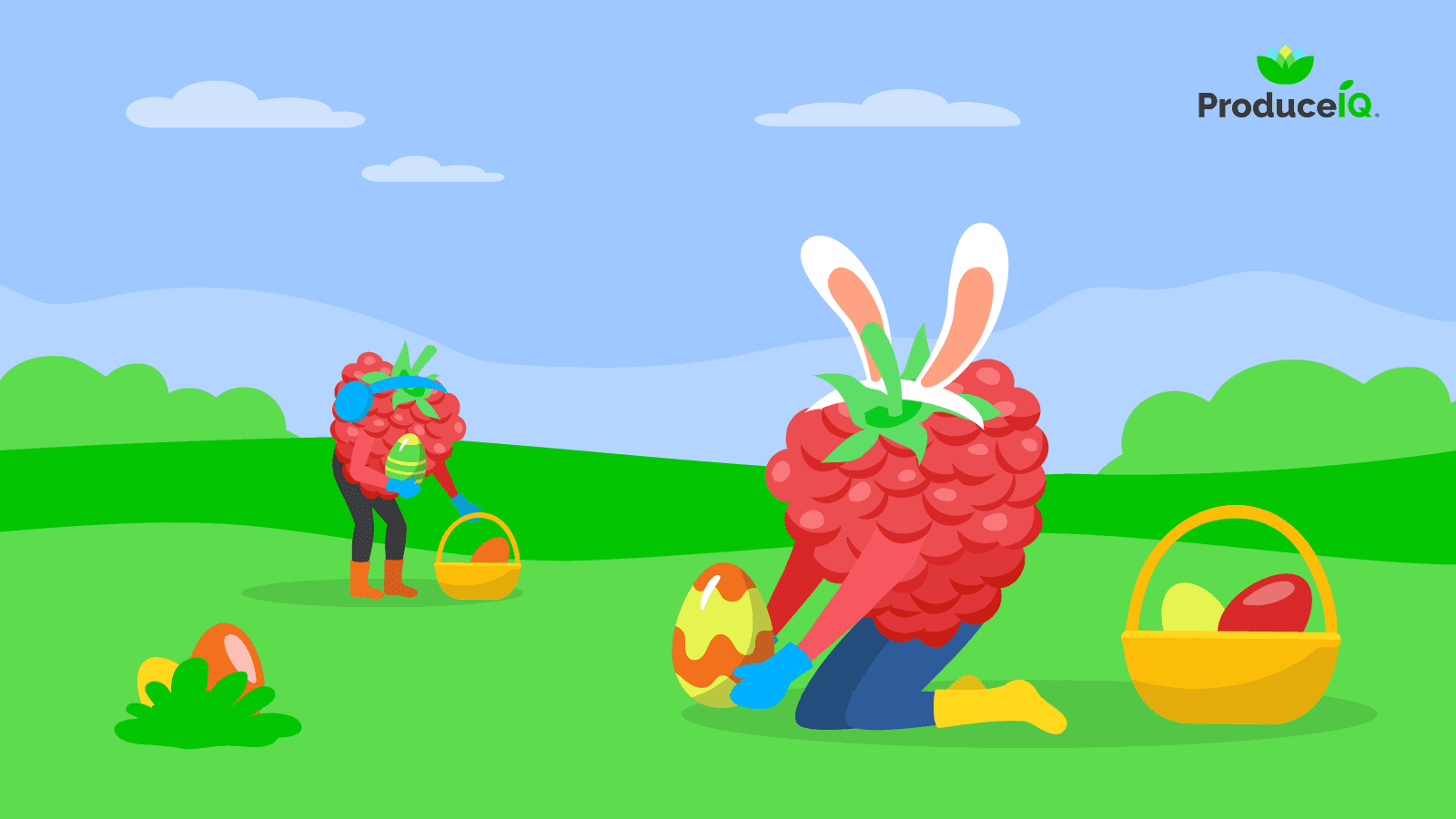 Raspberry-egg-hunt