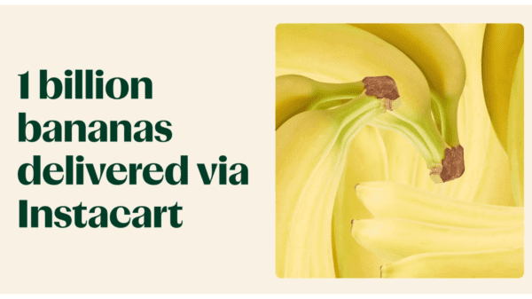 instacart bananas billion