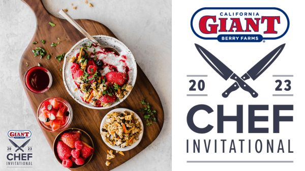 California Giant Berry Farms announces 5th Annual Chef Invitational Finalists; People’s Choice Winner David McGurn from Performance Foodservice