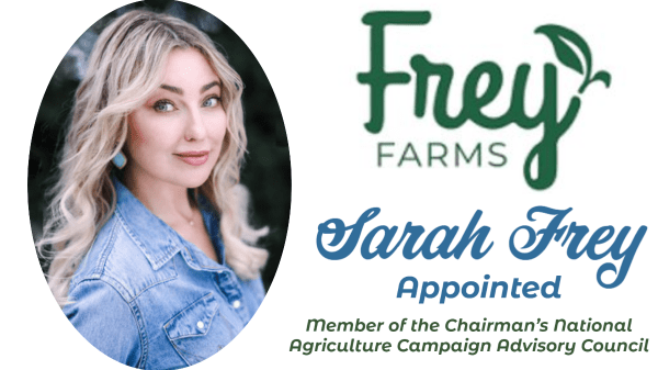 Frey Farms names National Ag Campaign Advisory Council Chair