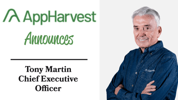 AppHarvest appoints industry veteran as CEO for rapid farming network expansion
